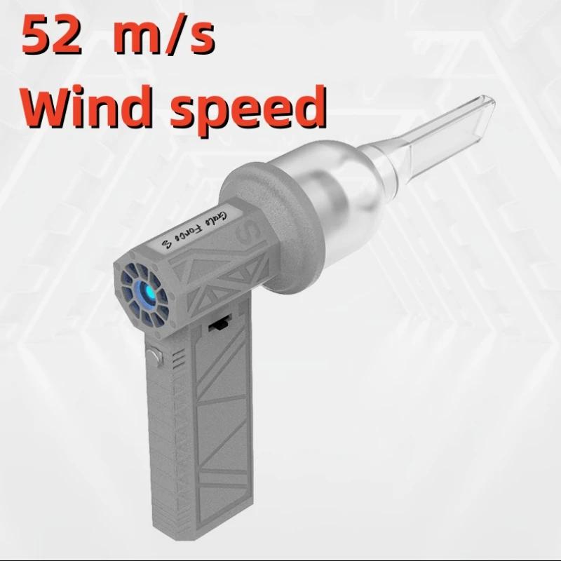 Multi-purpose Mini Turbo Jet Fan 110,000 RPM Portable Powerful Blower High-Performance Brushless Motor High Speed Ducted Fan