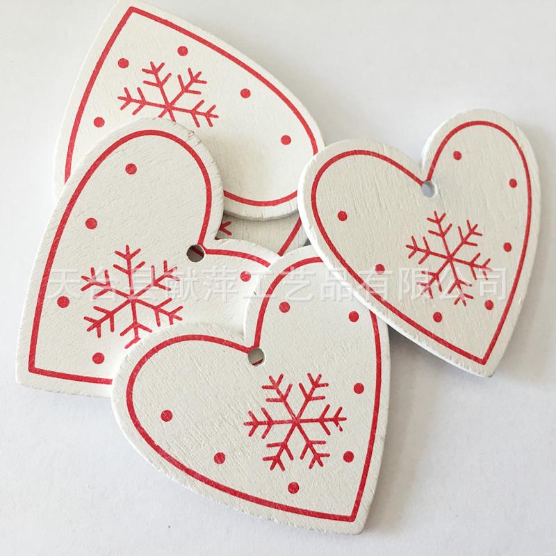 DIY Wooden Christmas Ornaments: Snowflake, Heart, and Star Pendants