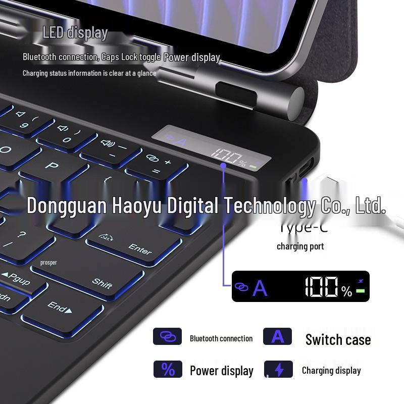 Xiaomi Mi Pad 7/8/Pro 11.2" Magnetic Bluetooth Keyboard Case