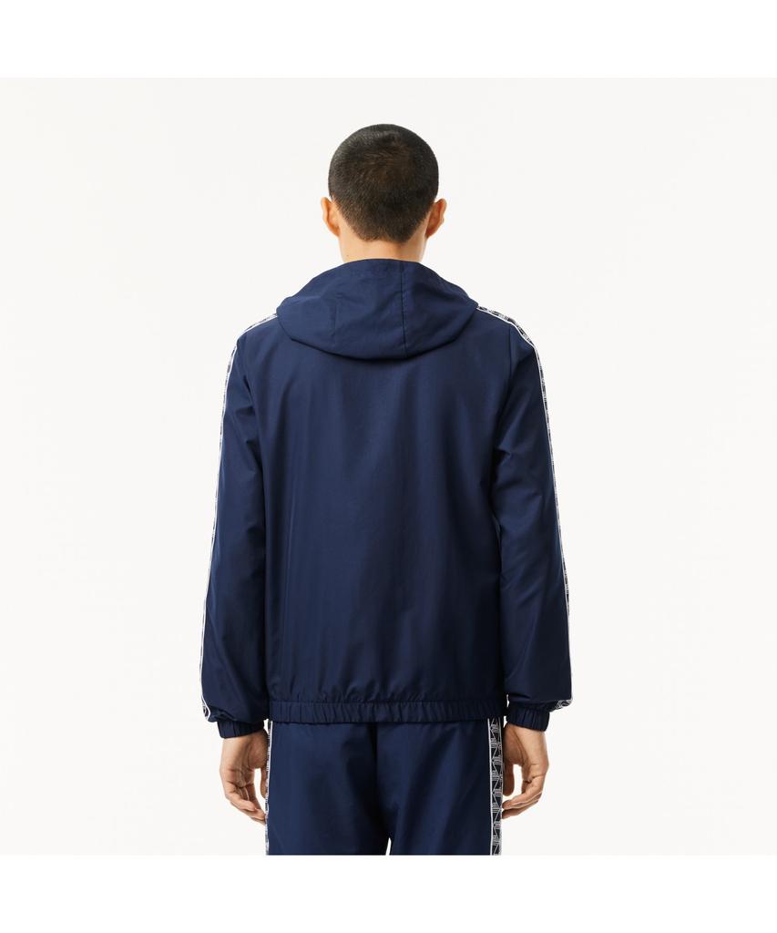 Lacoste Men'S Monogram Pattern Windbreaker Bh2538-54N 525