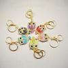 Cross-Border Exclusive Rhinestone Cartoon Owl Bag Charm Keychain