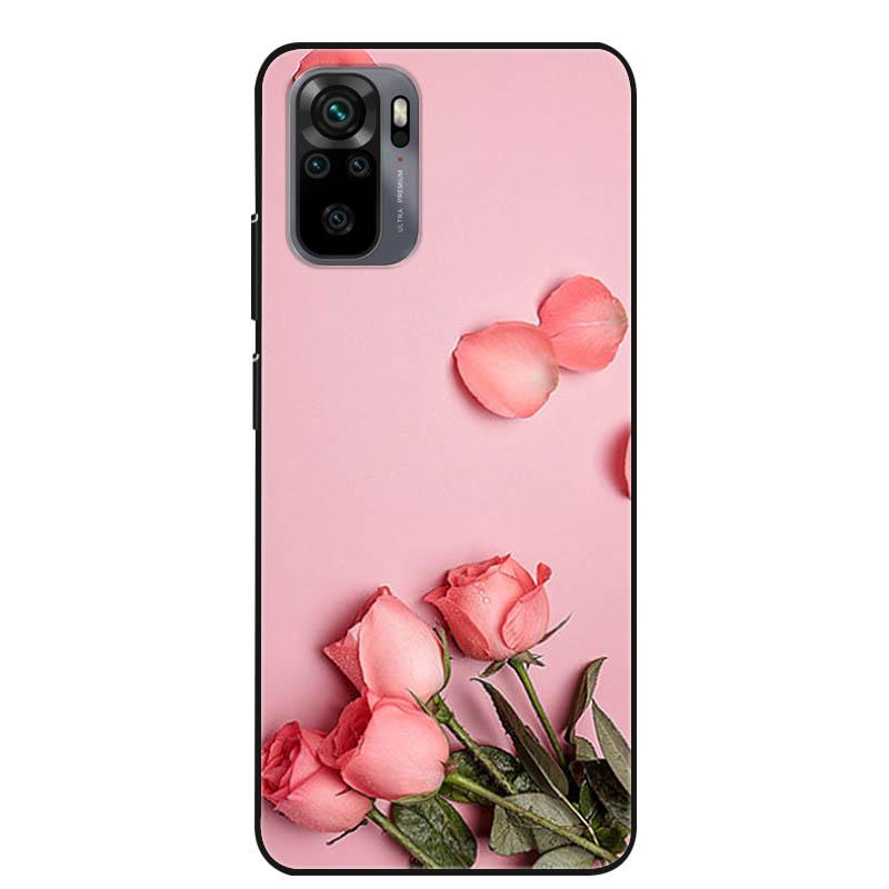 For Xiaomi Redmi Note 10s Case Shockproof Silicone Cartoon Soft Cover for Redmi Note 10 Pro Phone Cases Note10 4G 10T 5G 10 S
