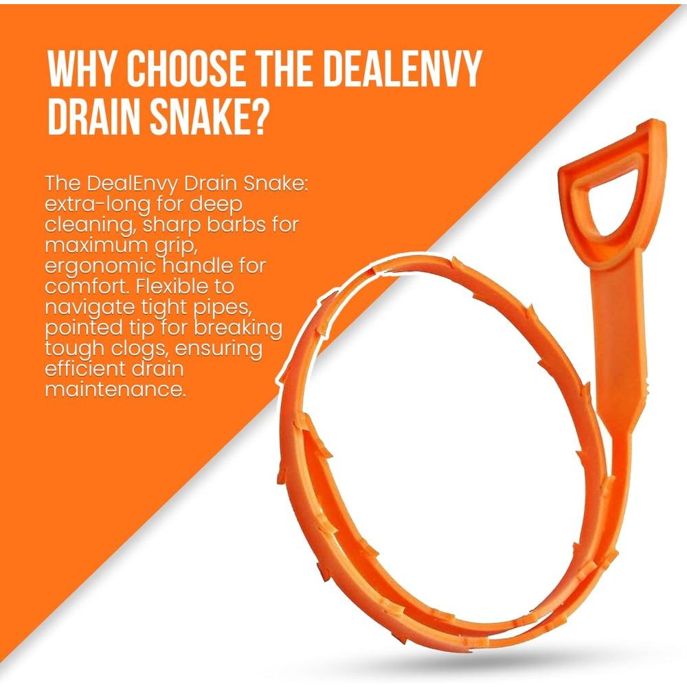 Creative sewer unclogging hook, hair hair floor drain unclogger, 50.5cm bathroom sink anti clogging cleaning hook