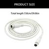 Reliable 8Pin DIN Male Cable 8PIN Extension Cable for Stable and Audios Connection Professional Audios Cable 59.06inch