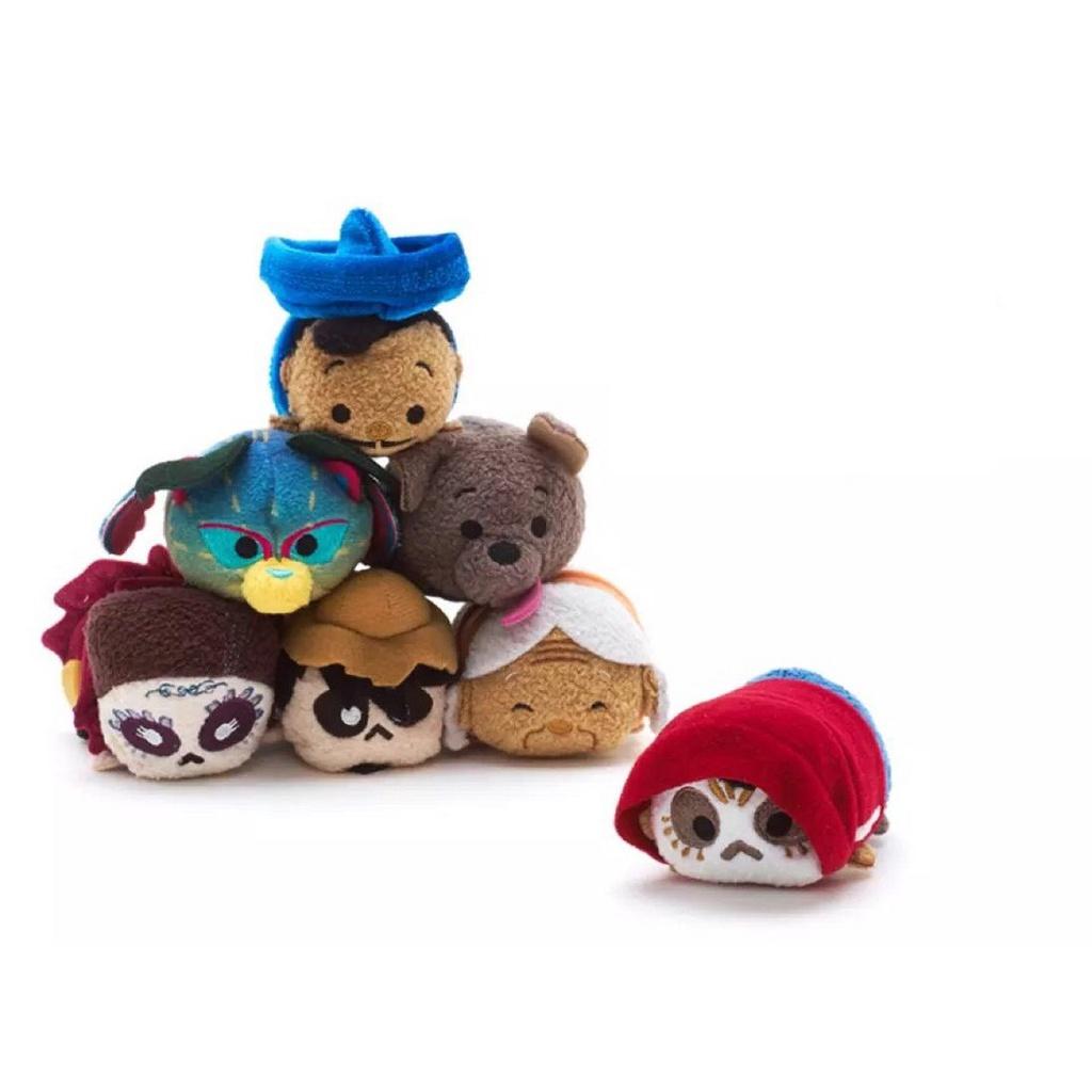 Disney Tsum Tsum Coco Mini Brinquedos de Pelúcia Bonecas com Pelúcia Macia e Enchimento de Algodão PP
