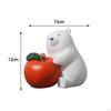 Chinese Animal Sculpture Cake Topper Ornament Miniature for Decoration Holiday Home Party Bookshelf