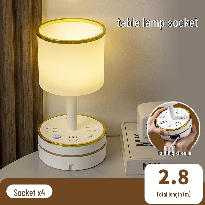 Elegante Nachttischlampe: Moderner Luxus und Komfort für Schlafzimmer oder Kinderzimmer 2024.