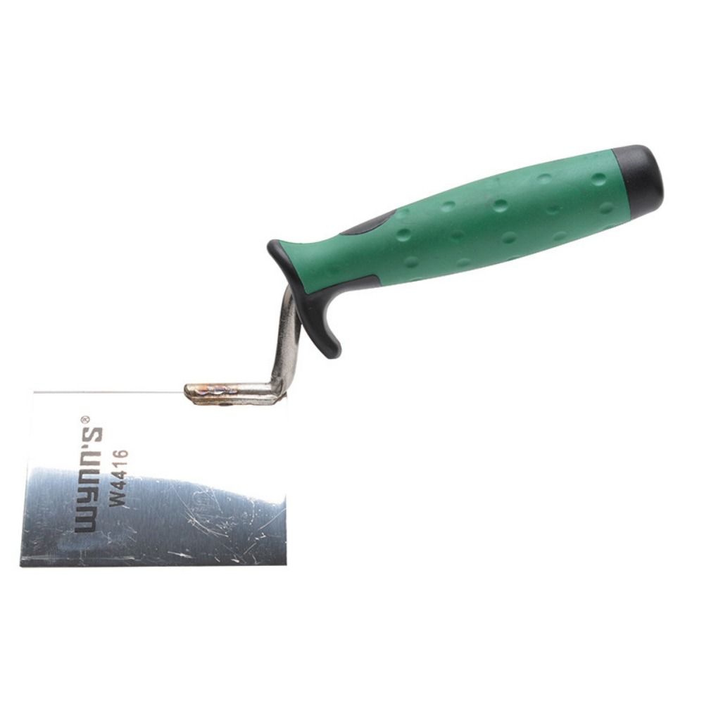 Stainless Steel Putty Scraper Flexes 90 Degree Corner Finishing Trowel  Wall Repair Tool