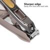 Nail Clipper Heavy Duty Portable Nail Cutter with Removable Magnifying Glass for Seniors