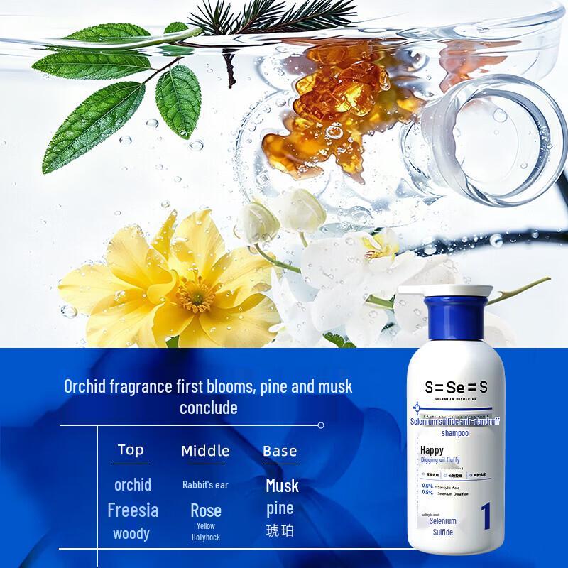 Caile Selenium Sulfide Anti-Dandruff Shampoo