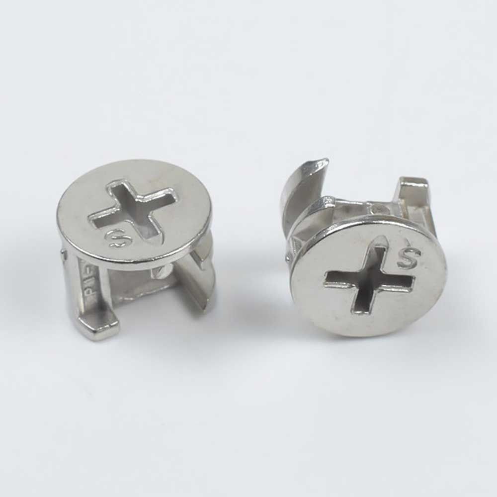 Link Fixer Cabinet Connecting Rods Nut Connectors for Cabinet Furniture Screw Furniture Connector