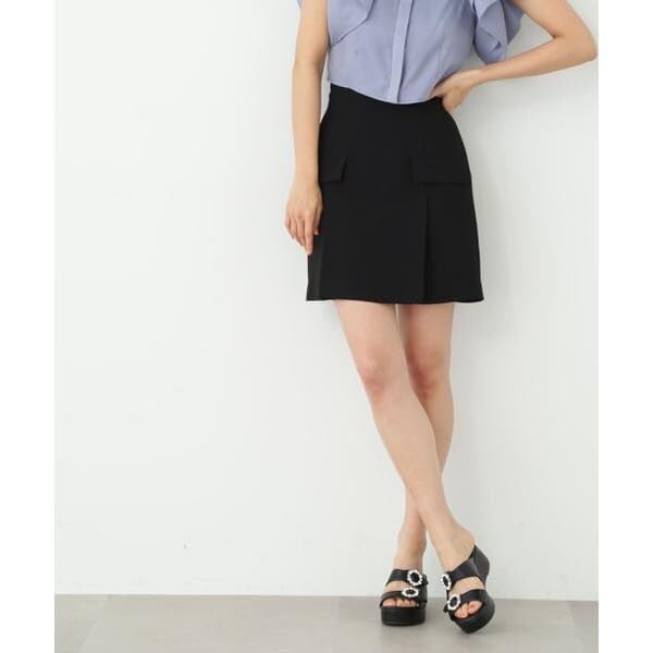 [JILL by JILL STUART] Flap Tuck Mini Skirt Pants