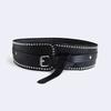 All-match Fashion Casual Women's Waist Seal Rivet Temperament Dress Clothing Accessories Belt Women's Wide Waist Seal