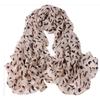 Women Girls Chiffon Scarf Gift Kitten Shawl Scarf Fashion Cartoon Cat Printed Scarf