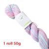 Multipurpose Cotton Knitting Yarn Hand Dyed Soft Natural Dyes for Scarves Hat Decoration Projects Easy to Handle