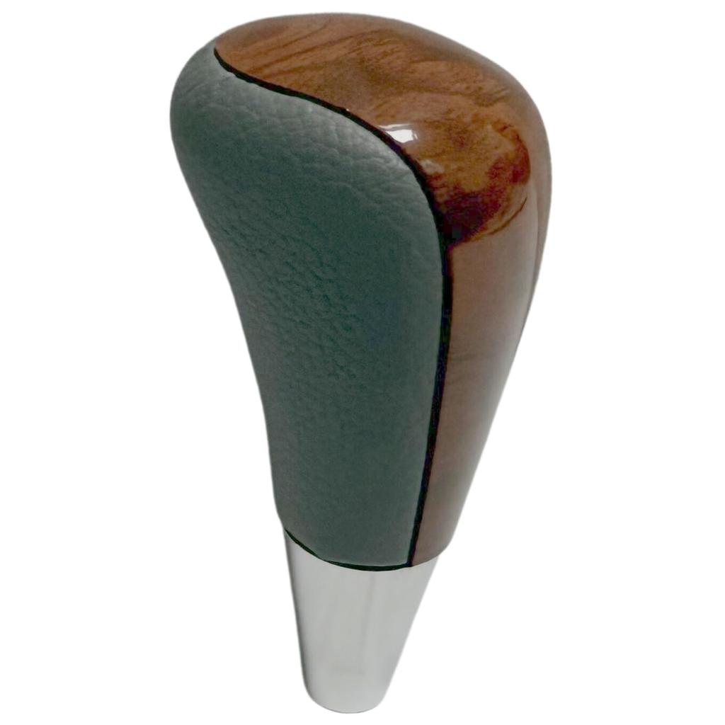 RiNan. Shift Knob Wood Grain RAV4 Hiace Crown Alphard Mark X AT General Purpose Black