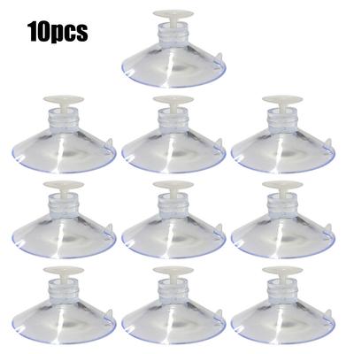 Suction Sucker Plastic Rubber Suckers Tack Suction Cups PVC Thumb 10* Plastic Pushpin 10*Suction 10PCS Convenient