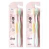 Shuke Jiyue Dual Effect Soft Bristle Toothbrush 4-Pack