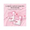 Sakura Mud Mask Cleaning Bahenní maska ​​na obličej Základní produkty pro péči o pleť Hluboce hydratační a olejová maska ​​Čištění obličejové masky