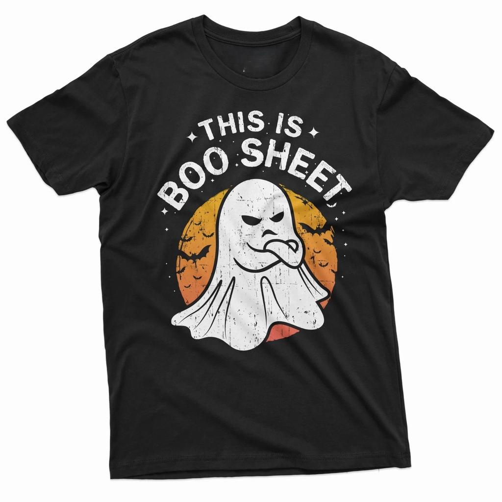 This Is Boo Sheet Funny Ghost Cute Design Halloween Party S-4XL