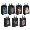 1 Set Diamond Painting Tote Bag Durable DIY Colorful Rhinestones Handbag Kit