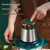 Stainless Steel Rechargeable 5-Speed Meat Grinder & Food Processor 2-3L