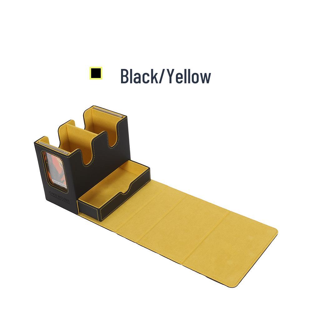 

Коробка для карт большой вместимости с окном 260+ с выдвижным ящиком для хранения ККИ (Убийство Трёх Королевств, Покемон, Ю-Ги-О)