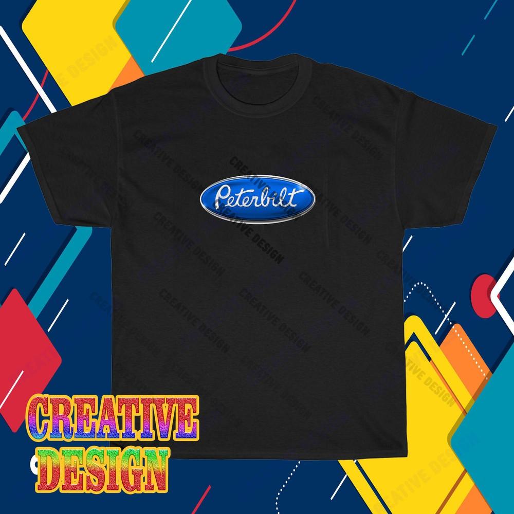 

New Peterbilt Trucks Blue Logo T-Shirt Funny Size S to 5XL 2XL