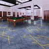 Luxury Printed Carpet for Hotel Billiard, Game, and Recreation Rooms – Wall-to-Wall Hallway and Private Room Flooring