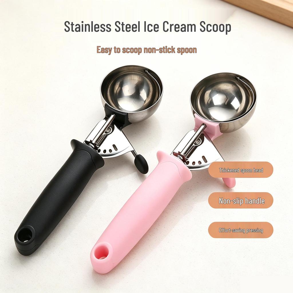 Ice Cream Pop & Ball Scoop Digger Spoon
