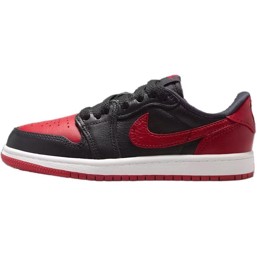 Jordan Low top Children's Basketball Shoes Black Red Children Aged 3 7 Years Old IW6278-001