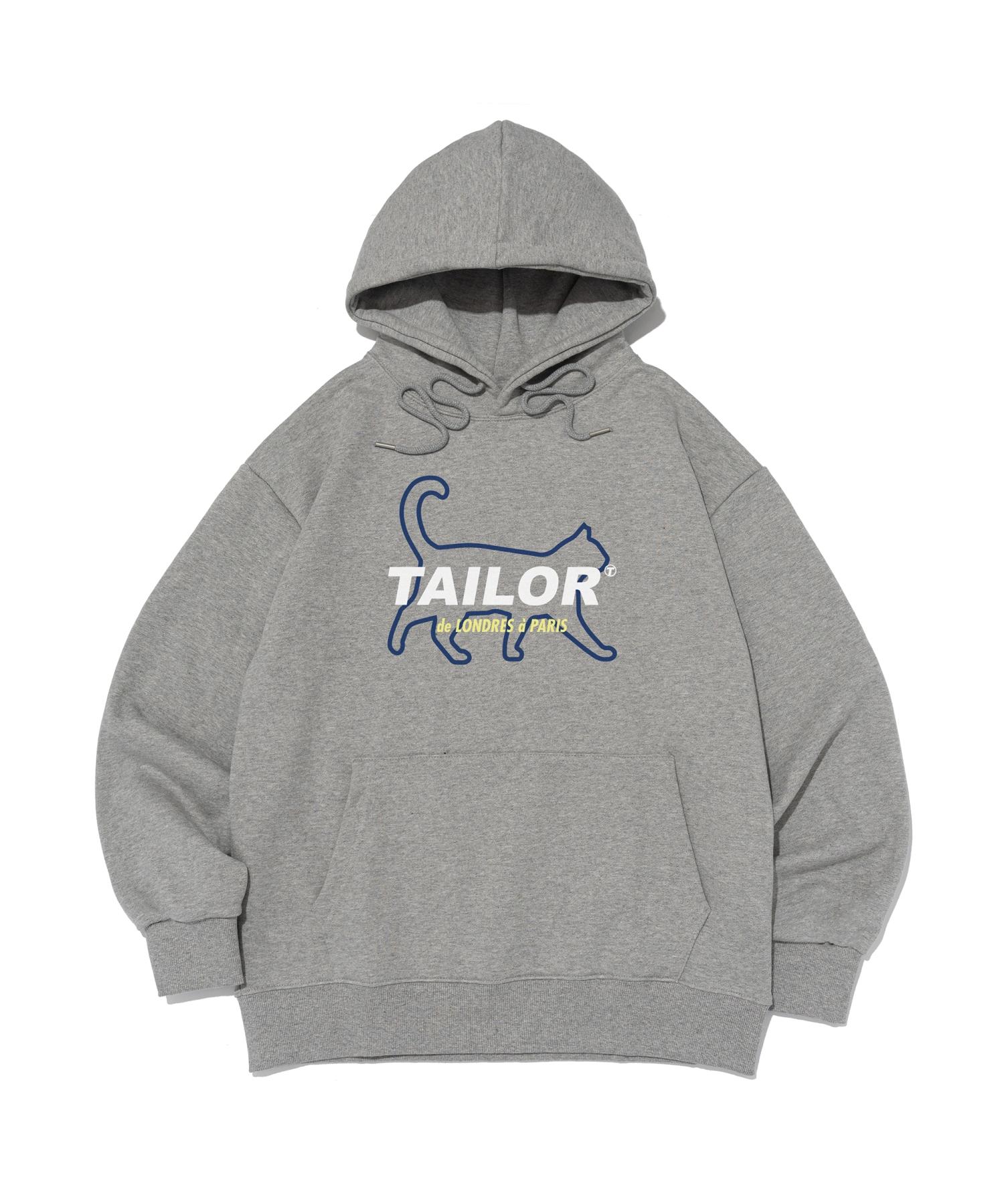 Худи с логотипом Taylor Studio Kitsch Tales (серый) Gray/M