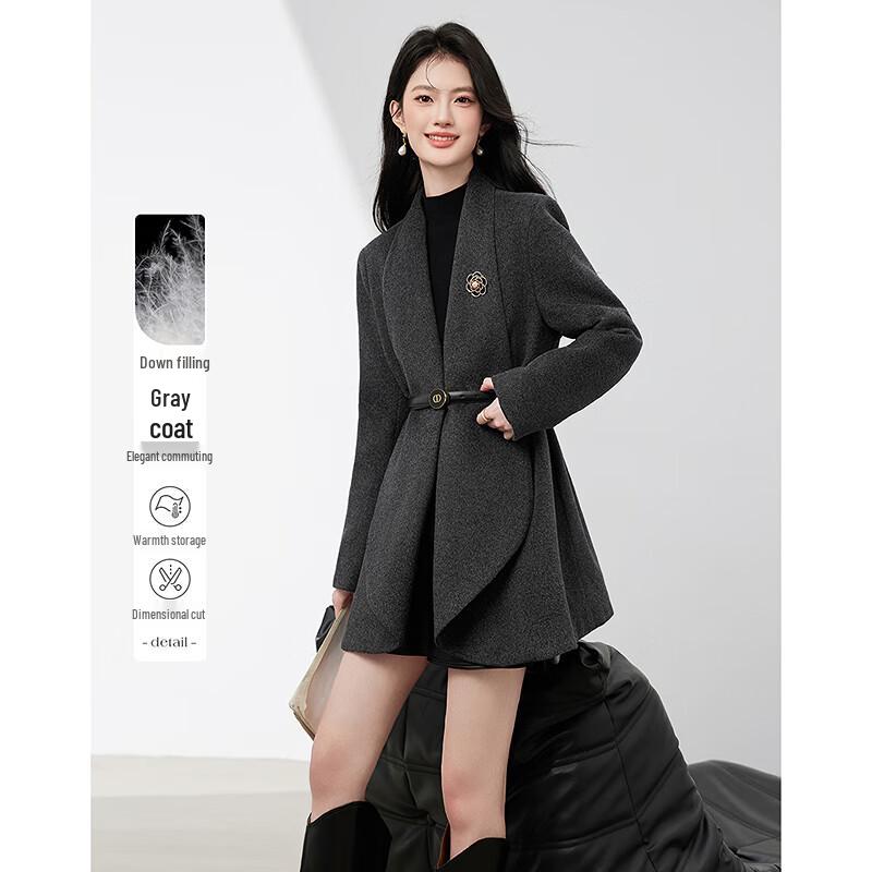

Aizushui Nianhua Women s Down-Lined Winter Coat XL