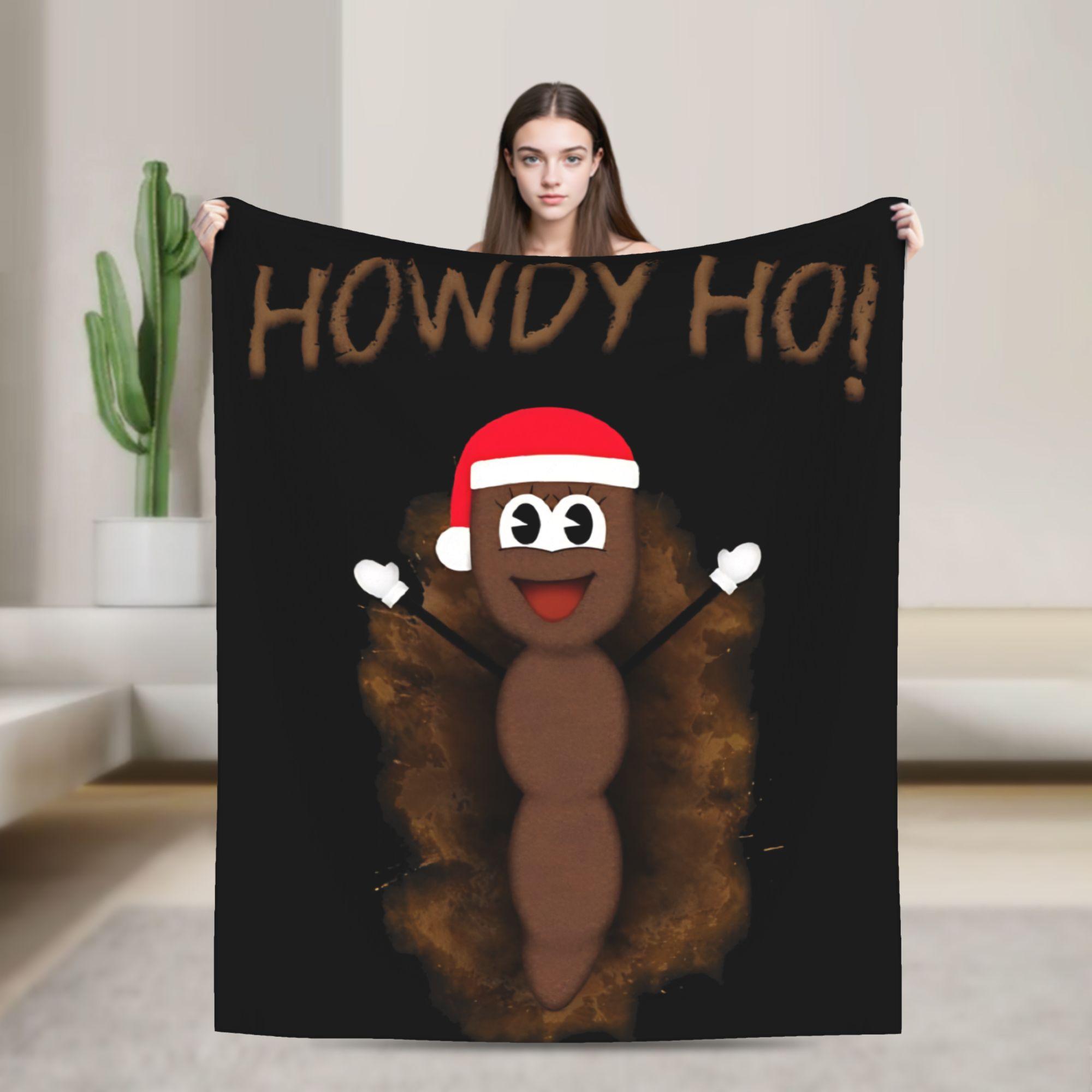 

Mr Hankey Merry Christmas Southparkd Blankets Anime Flannel Throw Blanket Summer Air Conditioning Decor Ultra-Soft Warm Bedsprea 75x90cm