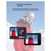 5K Motion Camera High Definition Touch Dual Screen Waterproof Remote Control Camera Motion Image Stabilization Camera Recording