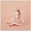 Nortic Style Princess Stuffed Doll Ballet Shoes Pink Dress Doll Girl Soft Plush Toy  Birthday Gift