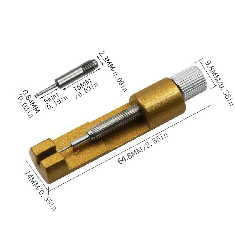 Metallarmband-Entferner, Uhren-Reparatur-Werkzeug, Mini-Uhrensetzer, Einstellung der Länge des Uhrenarmbands, Werkzeug zum Entfernen der Uhrkette