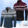 Men Autumn Winter Cardigans Jacket Sweatercoats Warm Casual Sweaters Male Slim Fit Outwear Winter Sweaters 3XL Yasheng