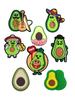 Jibbitz Avocado Avocado Jibbitz 8 Pcs Accessories Crocs Decoration
