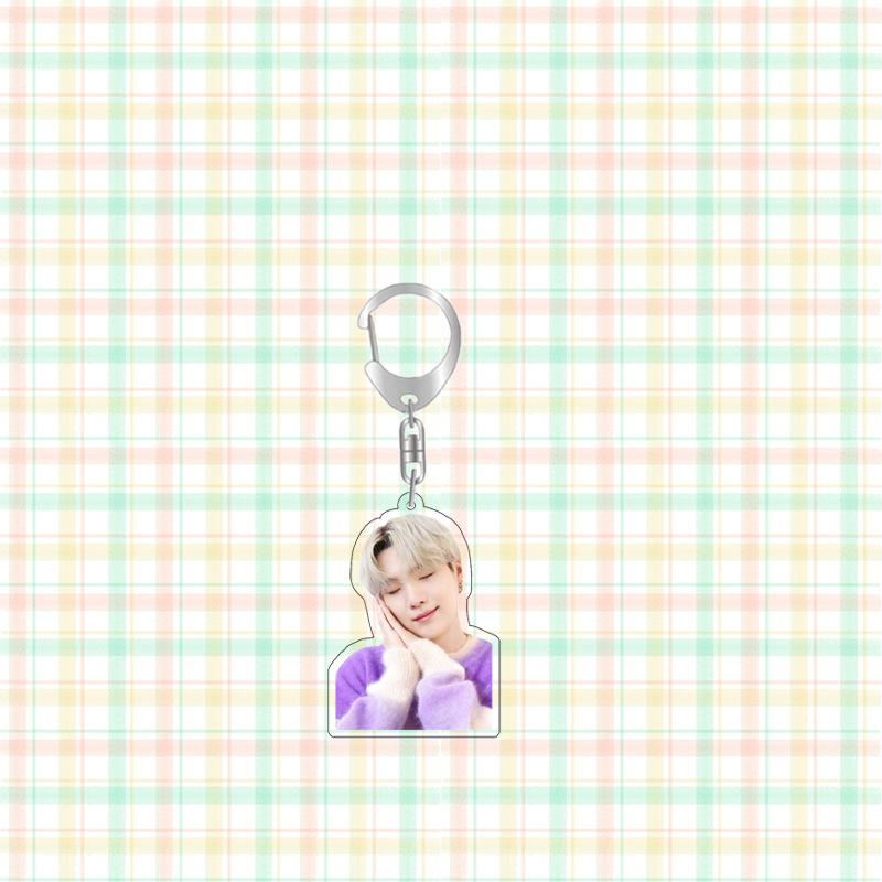 7pcs BTS Keychains, Bag Charms, Clothing Decorative Pendants