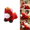 Chinese Zodiac Horse Plush Toy With Soft Polyester Filling For New Year Gifts And Celebrations