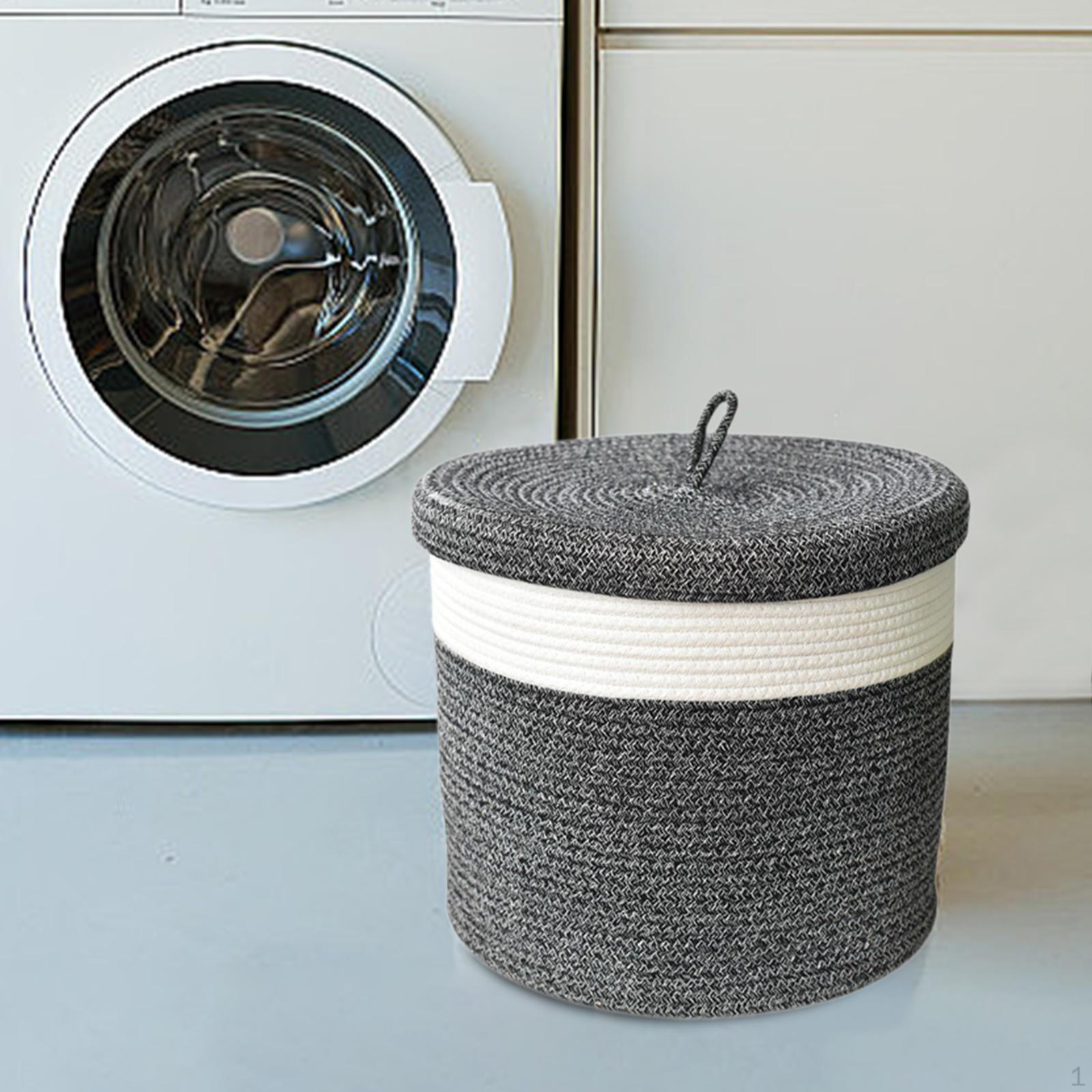 

Складная корзина для белья, складной органайзер для одежды, компактный и универсальный, для стирки подушек чёрный
