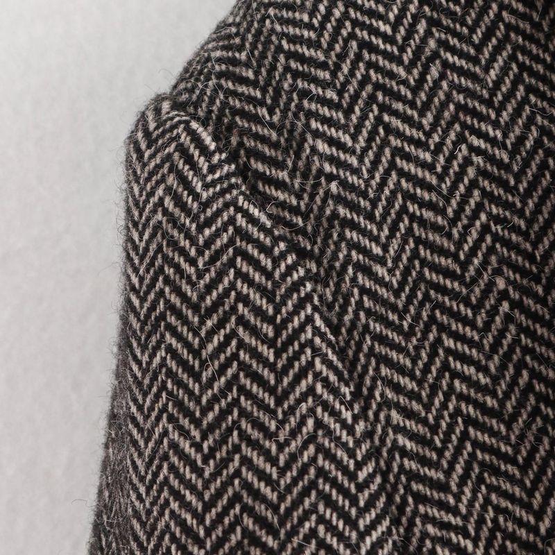 Kaslead New Arrival Women's Clothing Fashion Style Stylish Simple and Versatile Casual Herringbone Fur Suit Outwear