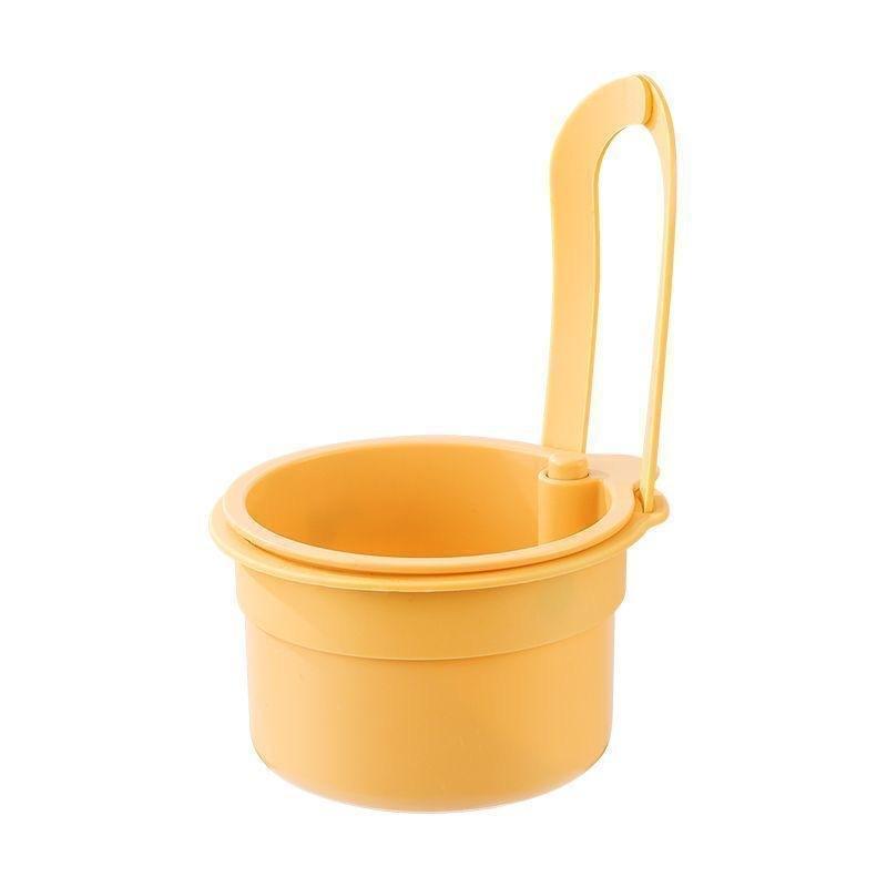 Hangable Kitchen Sink Drain Basket Separate Filter Press Pour Design Multifunctional Strainer for Fruit Vegetable Cleaning C