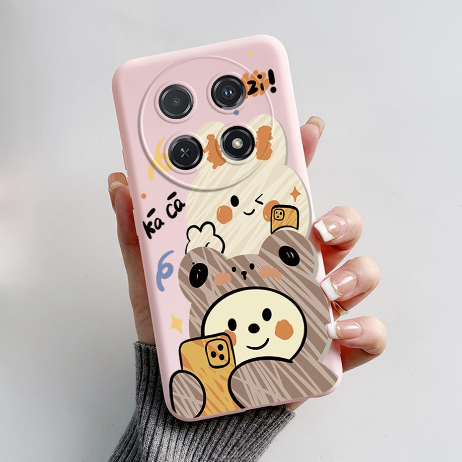For Huawei nova 12i Case Huawei nova 12i Phone Case Huawei nova 12I CTR-L81 6.7'' Cute Panda Shockproof Bumper Cover Soft Fundas