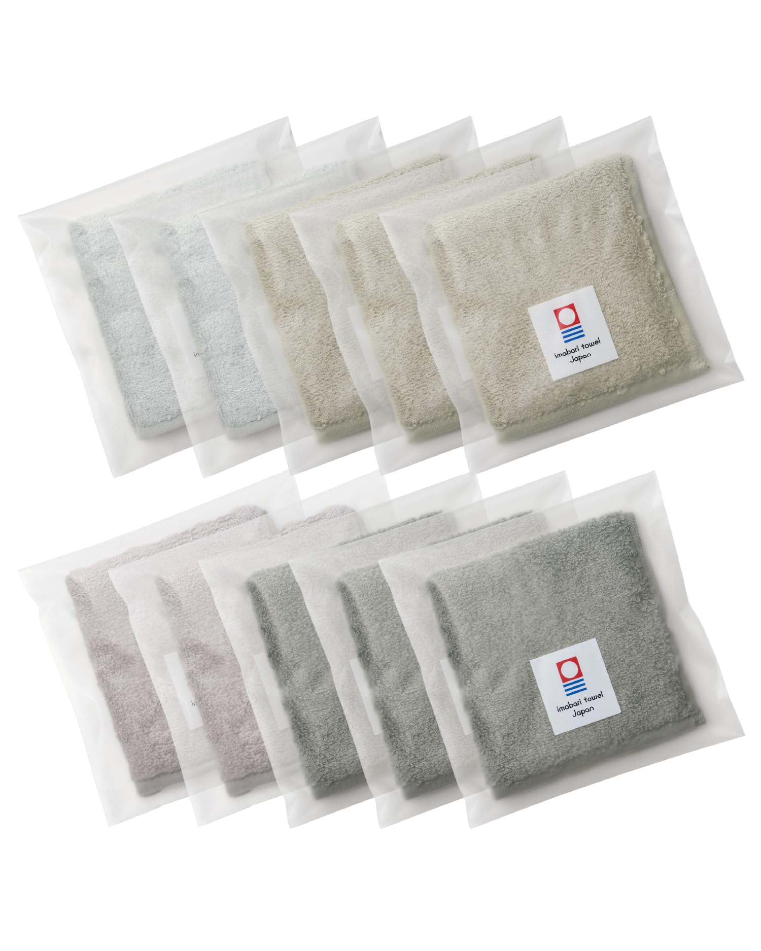 

Имабари Ручная Индивидуально Средний 23 x Сделано в Моффин Полотенца Носовые платки Ассорти [aso] Полотенца, Набор из 10 штук, Упаковано, Плотный, 23 см, 100% хлопок,