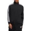 adidas Neo Three-Stripe Zippered Loose-Fit Jacket Unisex Jacket Black IA6909