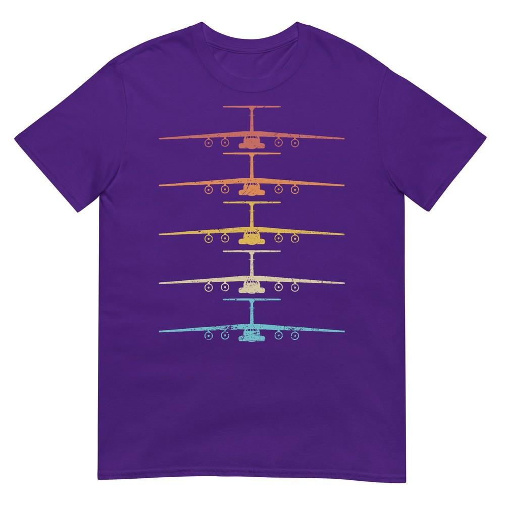 Retro Vintage C141 Starlifter Us Military Airlifter Plane Tshirt