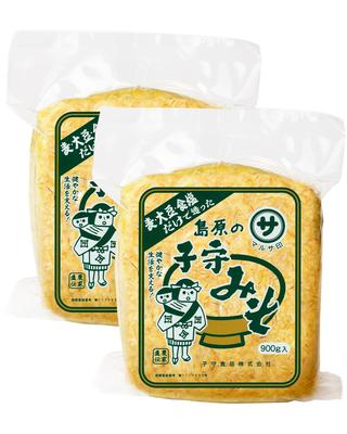 Komori Miso Additive-Free Barley Miso 900g X 2 Bags Barley Koji Fermented Natural Brewing Shimabara Miso