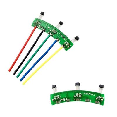 Hall Effect Sensor Circuit Board For 500-2000W Electric Bike Motors Two Wheel Motor 120 Degrees Motors